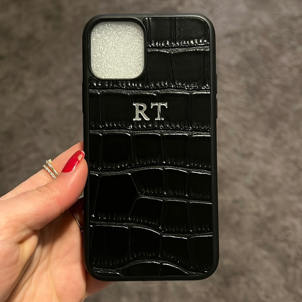 New iphone 11 pro case RT initials